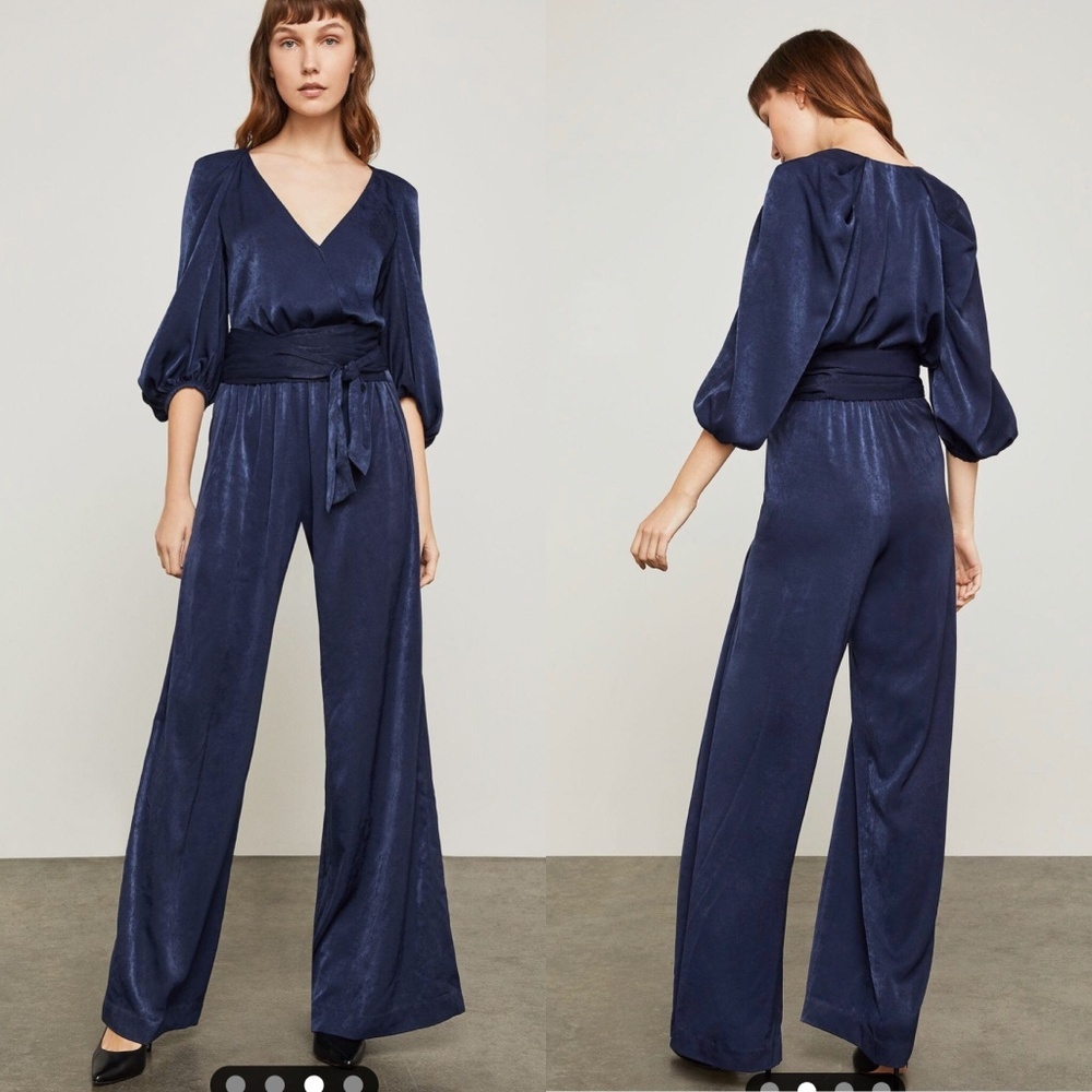 BCBGMaxAzria Dark Navy Jumpsuit Romper XXS